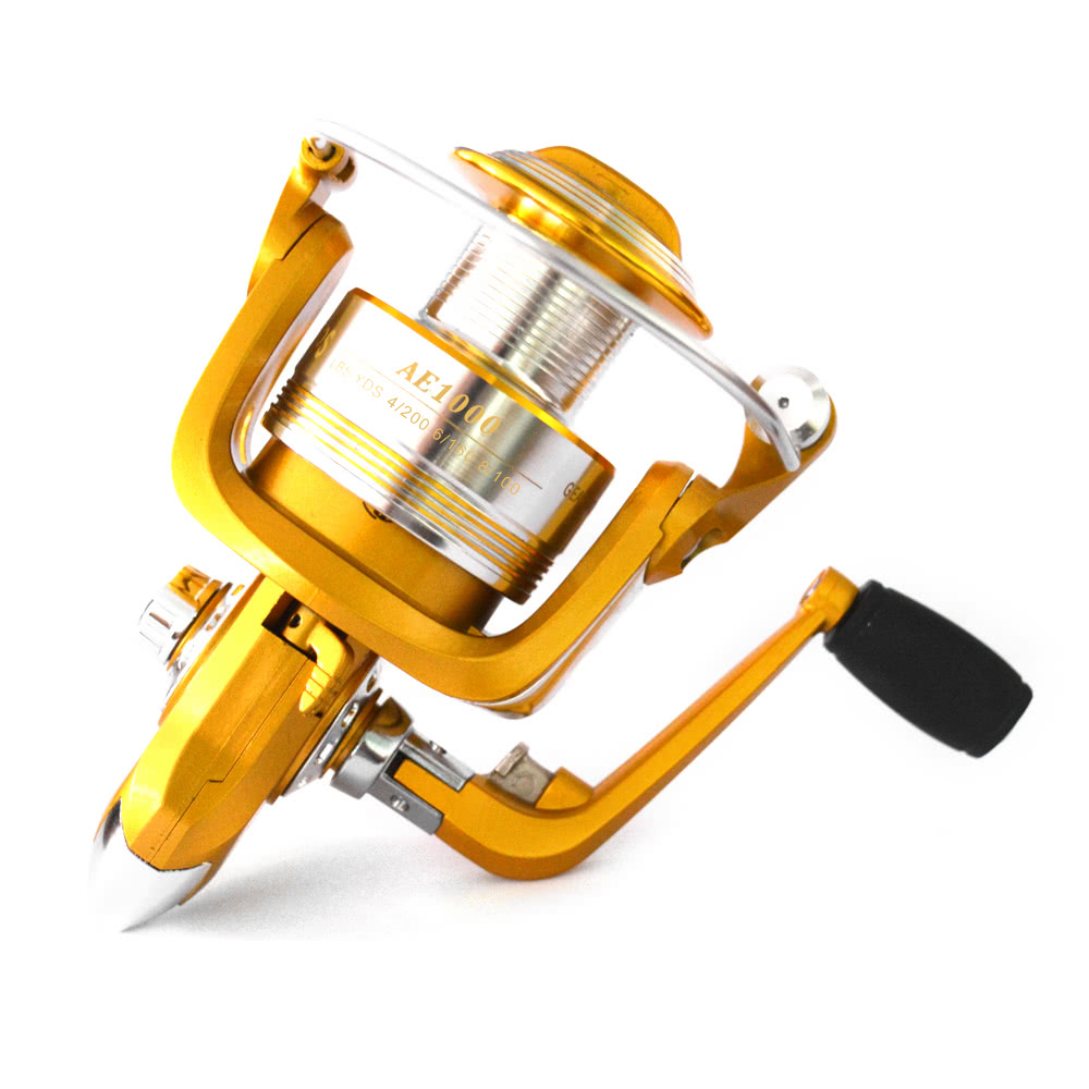 12+1BB Ball Bearings 5.2:1 Lightweight Spinning Fishing Reel-1000