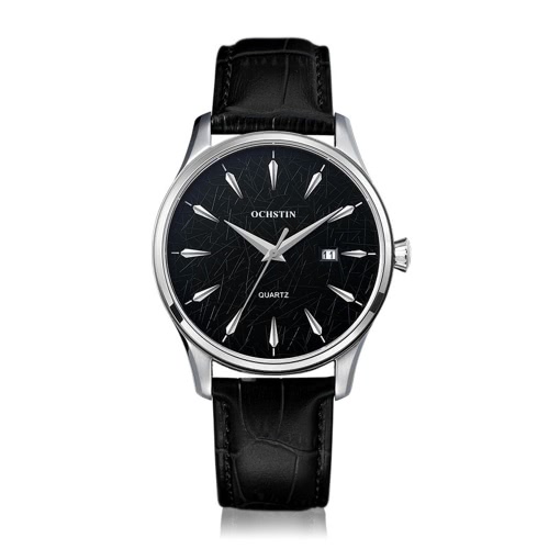 OCHSTIN Brand Luxury Genuine Leather Quartz Couple Watch