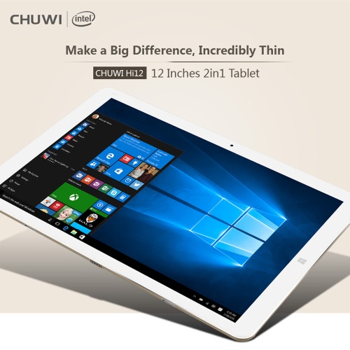 Chuwi Hi12 Windows 10 Android 5 1 12 Tablet Pc Quad Core Dual Os 4gb Ram 64gb Rom Wifi Cafago
