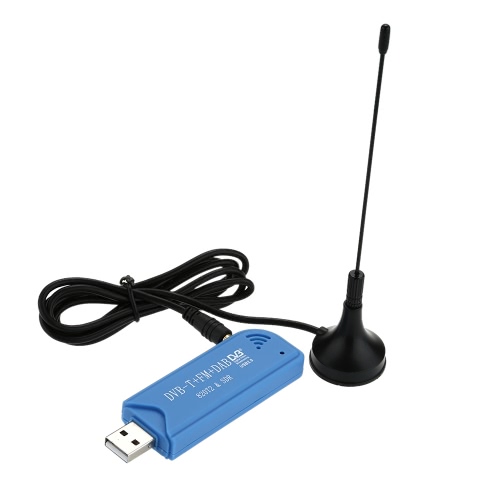 Digital TV Tuner USB Stick TV SDR Receiver RTL2832U+R820T2 DVBT SDR